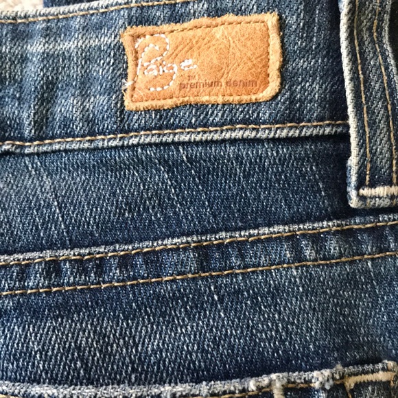 Paige bell bottoms jeans. - Picture 4 of 8